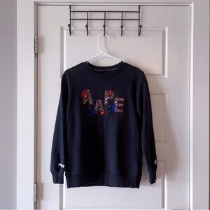 AAPE Women’s Black Cozy Fleece Sweatshirt